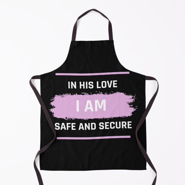 Item preview, IN HIS LOVE I AM SAFE AND SECURE - christian T-Shirt PINK designed and sold by BlessingsGirls.