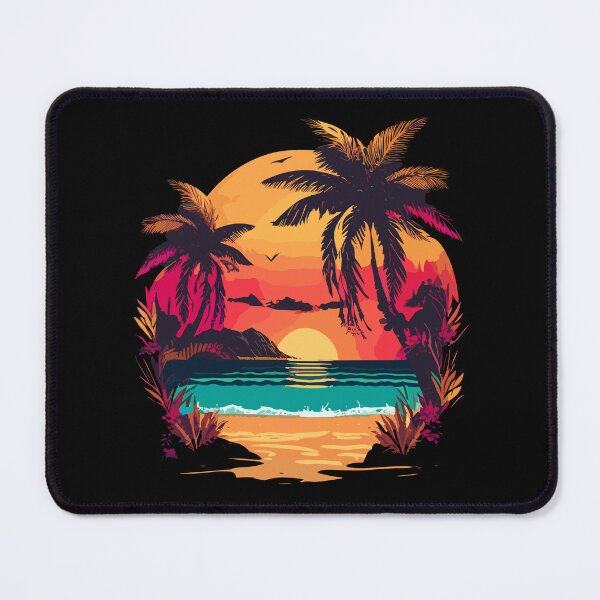 Item preview, Bohemian Beach Sunset Scene designed and sold by TrickstersTrove.