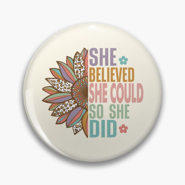 Item preview, She believed she could so she did retro sarcastic designed and sold by yonkerstees.