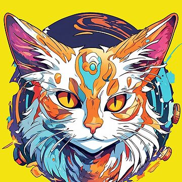 Cat therian Art Board Print for Sale by HugoArtistic