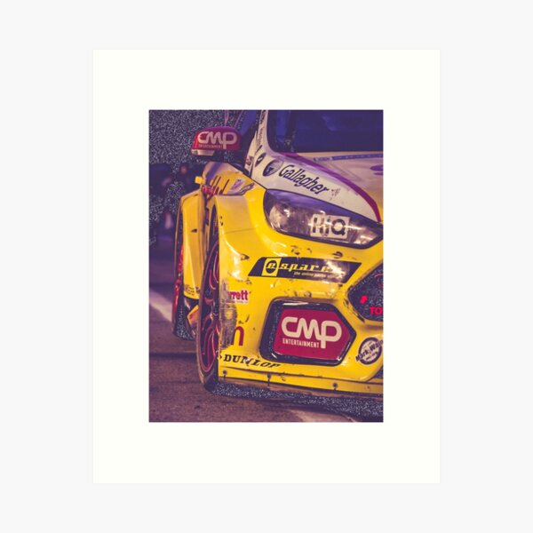 Item preview, BTCC Yellow British Touring Car designed and sold by looney-elotte.