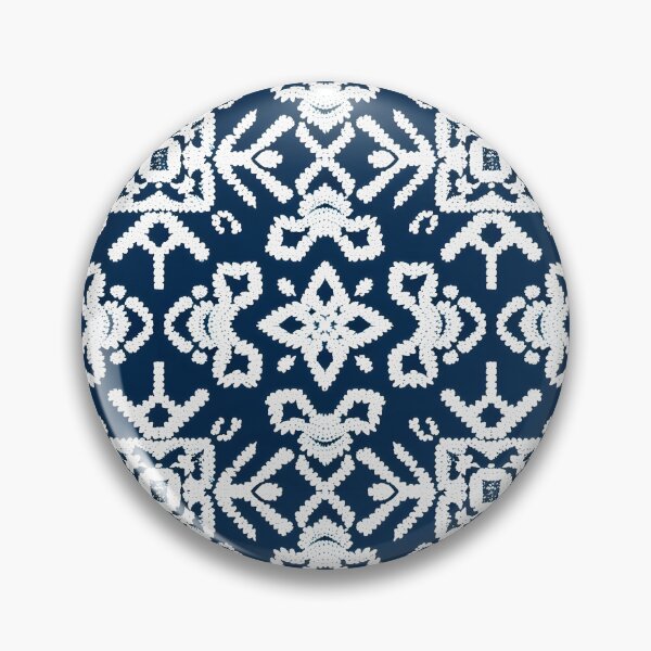 Item preview, Blue and White Crochet Pattern: Timeless Elegance and Handcrafted Beauty designed and sold by General-Corner.