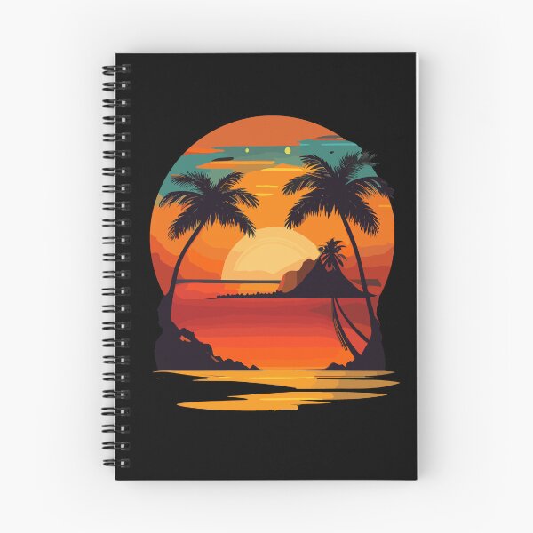 Item preview, Beach Sunset Scene designed and sold by TrickstersTrove.