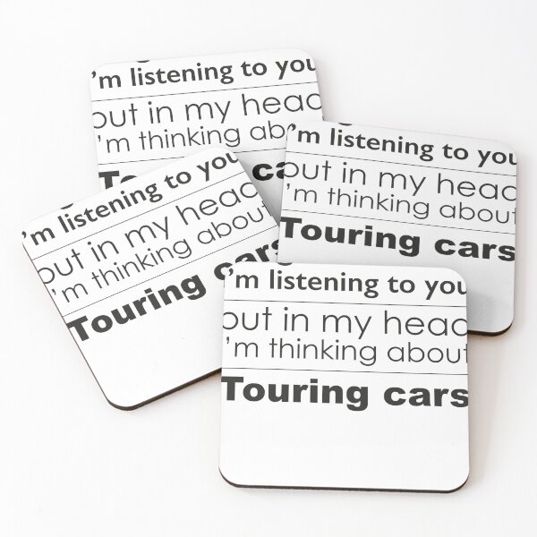 Item preview, Listening, but thinking of BTCC Touring Cars designed and sold by looney-elotte.