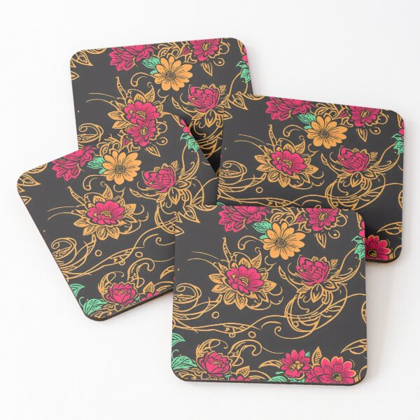 Item preview, Retro Flower Background designed and sold by PhonLawat.