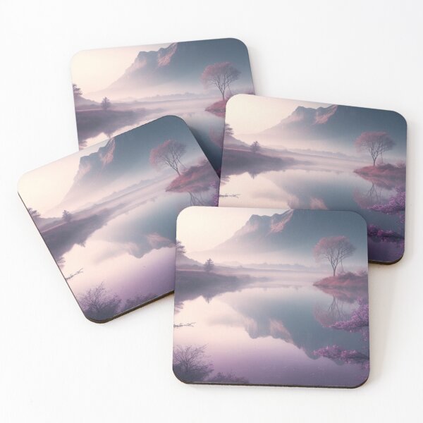 Item preview, Moonlit Serenade: Purplish Waters and Enchanted Forest designed and sold by GoodWitch24.
