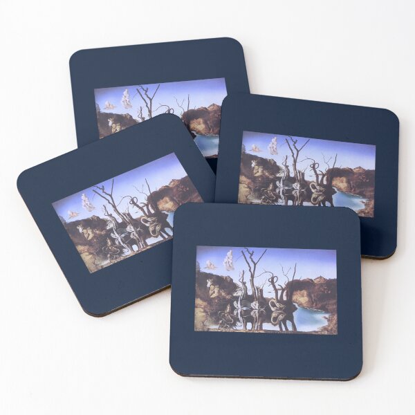 Item preview, Salvador Dali, Swans that are reflected as elephants. designed and sold by bodaonha3.