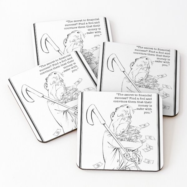 Item preview, When Kingsley yells “STAY OFF MY LAWN, YOU NO-GOOD YOUNG PUNKS!”, he’s usually shouting at FBI agents with warrants investigating for money laundering. designed and sold by Treetopideas.