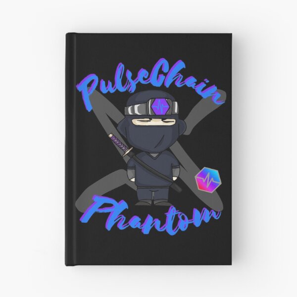 Item preview, Pulsechain Cute Phantom - Crypto Logo designed and sold by GetCryptoSwag.