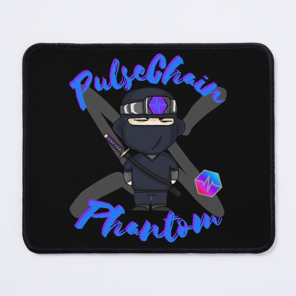 Item preview, Pulsechain Cute Phantom - Crypto Logo designed and sold by GetCryptoSwag.
