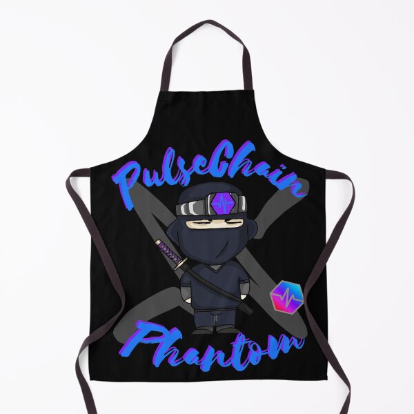 Item preview, Pulsechain Cute Phantom - Crypto Logo designed and sold by GetCryptoSwag.