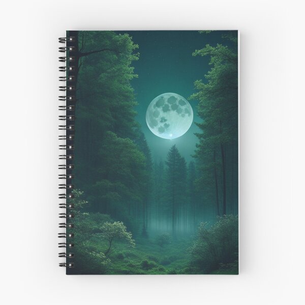 Item preview, Moonlit Enigma: Mysteries of the Dark Green Forest designed and sold by GoodWitch24.