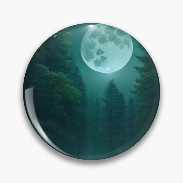 Item preview, Moonlit Enigma: Mysteries of the Dark Green Forest designed and sold by GoodWitch24.
