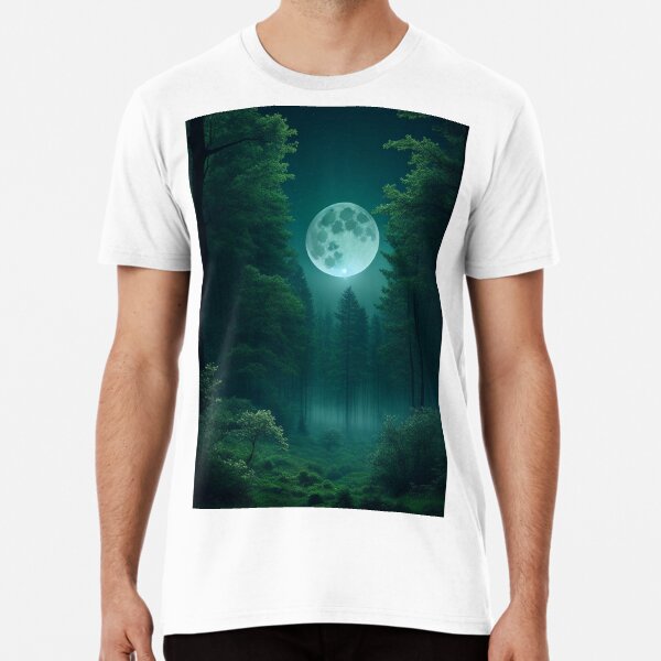 Item preview, Moonlit Enigma: Mysteries of the Dark Green Forest designed and sold by GoodWitch24.