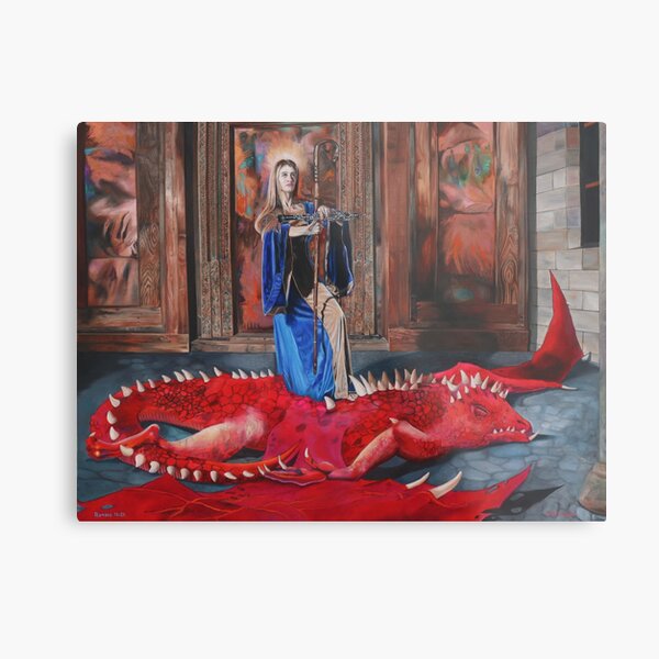 Item preview, St. Margaret & the Dragon designed and sold by Paul Erlandson Art.