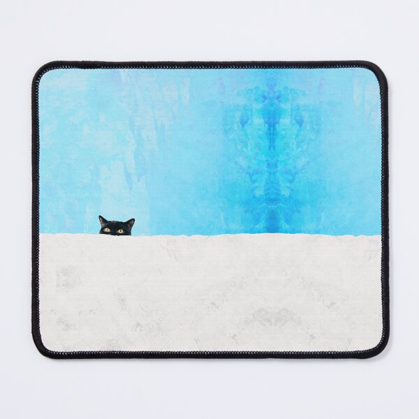 Item preview, They Will Never Find Me Here - Black Cat Art designed and sold by Sharon Cummings Art.