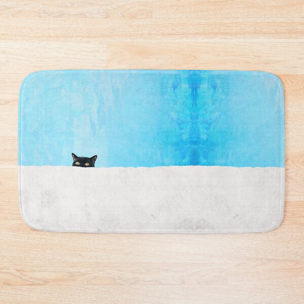 Item preview, They Will Never Find Me Here - Black Cat Art designed and sold by Sharon Cummings Art.