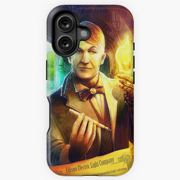 Steampunk Edison iPhone Tough Case