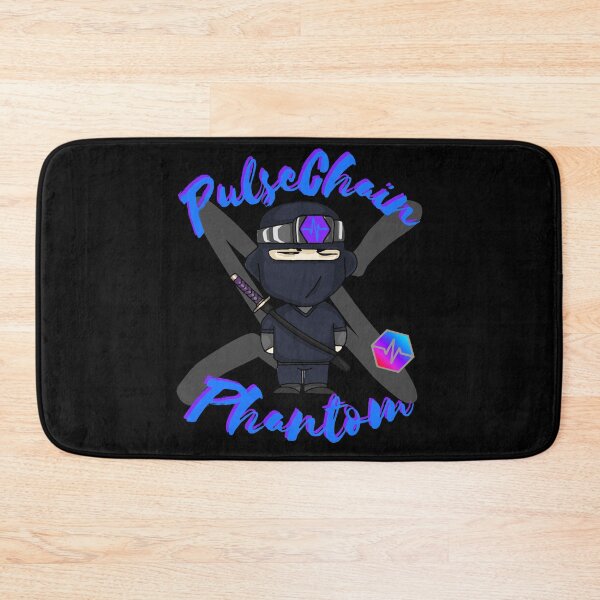 Item preview, Pulsechain Cute Phantom - Crypto Logo designed and sold by GetCryptoSwag.