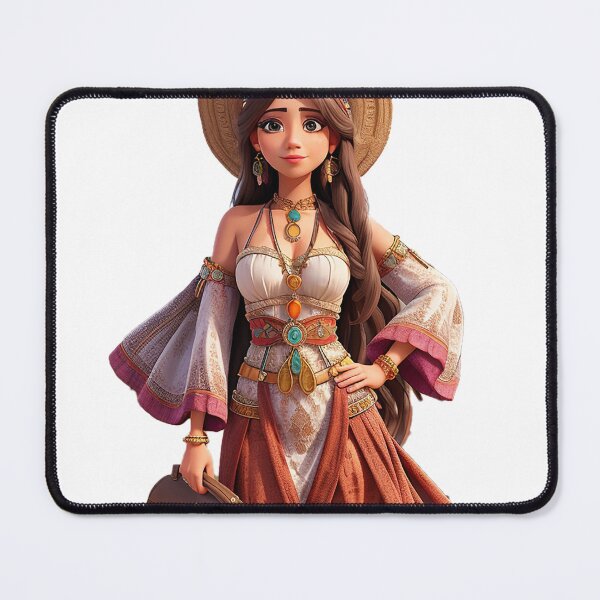 Item preview, 3D animation Girl Portrait designed and sold by thesocialcactus.