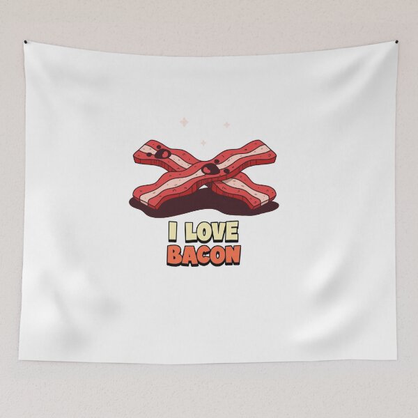 Item preview, I LOVE BACON designed and sold by FunEyeDesign.
