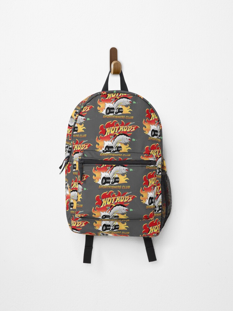 Thumbnail 1 of 3, Backpack, Hot Rods - Tuna designed and sold by bdmgraphics.