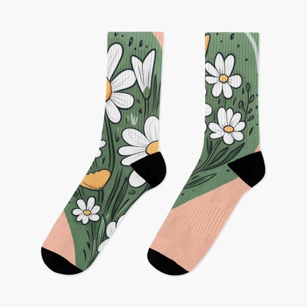 Item preview, Coração verde com flores  designed and sold by Polistchuk.