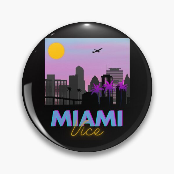 Artikelvorschau, Miami Vice – Stadtbild Miami entworfen und verkauft von Tobiasz Pietruska.