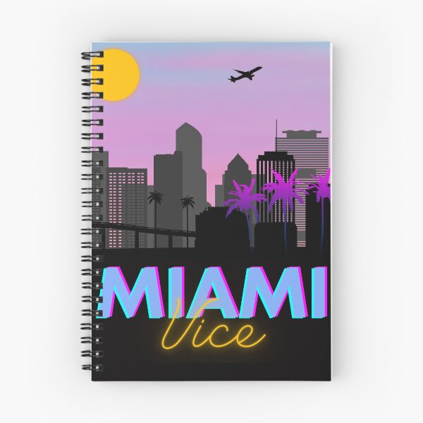 Artikelvorschau, Miami Vice – Stadtbild Miami entworfen und verkauft von Tobiasz Pietruska.