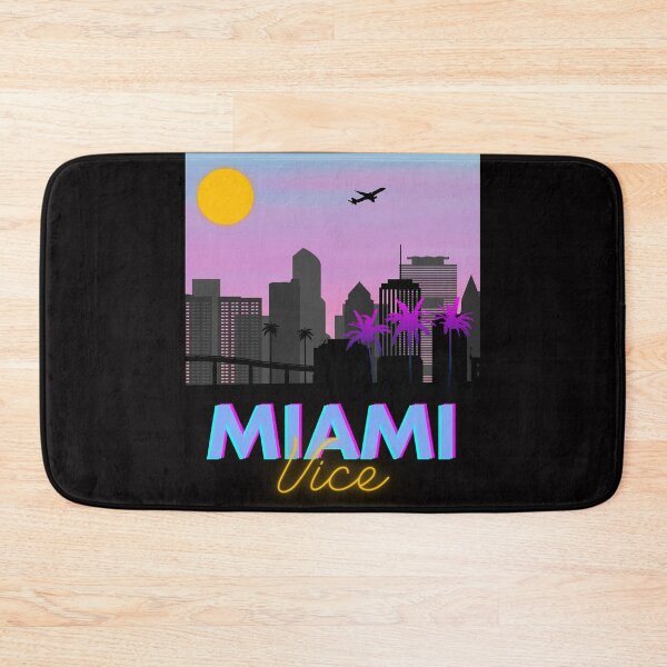 Item preview, Miami Vice- Cityscape Miami  designed and sold by Tobiasz Pietruska.