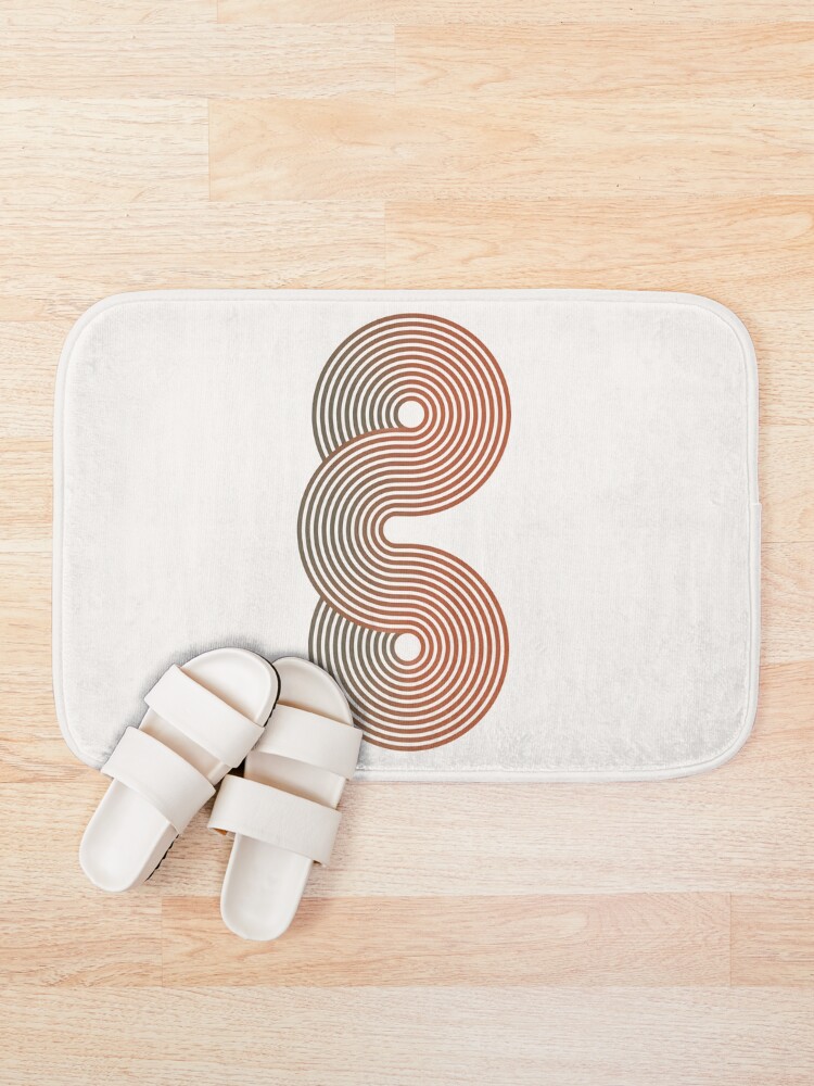 Thumbnail 1 of 6, Bath Mat, Abstract Geometric 2 designed and sold by leandrojsj.