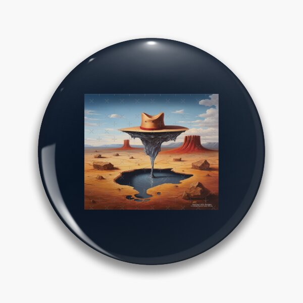 Item preview, Salvador Dali Inspired Cowboy Hat - Surrealism designed and sold by 2debien.