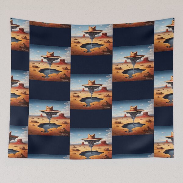 Item preview, Salvador Dali Inspired Cowboy Hat - Surrealism designed and sold by 2debien.