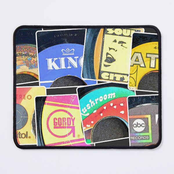 Item preview, record labels past and present work C designed and sold by David Lee Thompson.