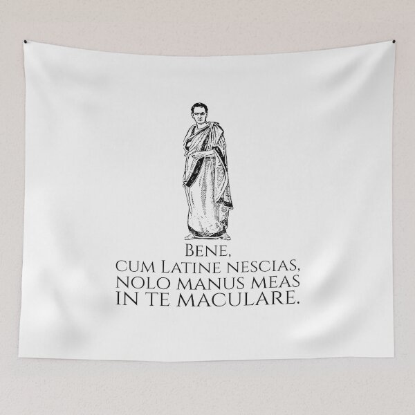 Item preview, Classical Latin - Well, if you don't understand plain Latin, I'm not going to dirty my hands on you. designed and sold by Styrman.
