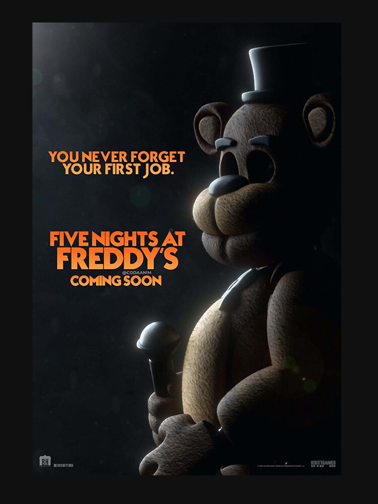 Fnaf Movie, Five Nights at Freddys movie Poster for Sale by ShopSouthKissi