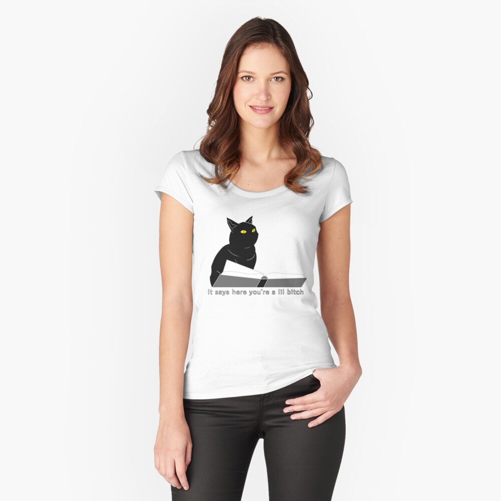Item preview, Fitted Scoop T-Shirt designed and sold by KingSelenus.