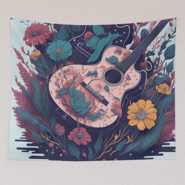 Item preview, Guitar Music Magic - Enchanting Melodies designed and sold by joanwatson45.