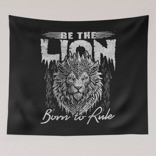 Item preview, Be The lion, born to rule designed and sold by VichallanStudio.