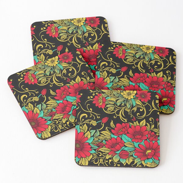 Item preview, Retro Flower Background designed and sold by PhonLawat.