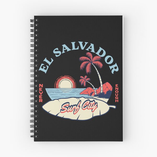 Item preview,  El Salvador , Surf City; Summer Classical T-shirts and Hoodies designed and sold by PatriciaReyes.