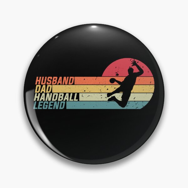 Item preview, Husband Dad Handball Legend  Handball Vintage style sport Lovers designed and sold by YAHIA-14.