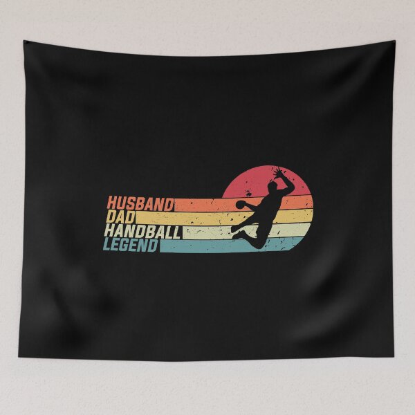Item preview, Husband Dad Handball Legend  Handball Vintage style sport Lovers designed and sold by YAHIA-14.