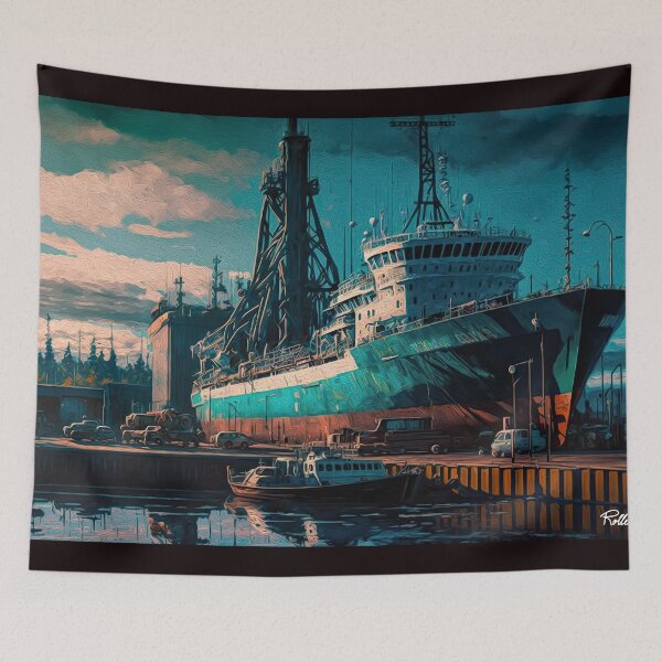 Item preview, BREMERTONS SHIPYARD designed and sold by ArtbyRolleen.