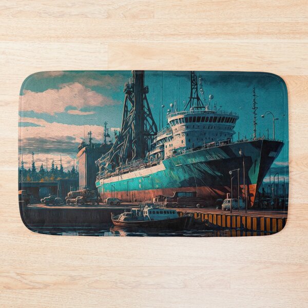 Item preview, BREMERTONS SHIPYARD designed and sold by ArtbyRolleen.
