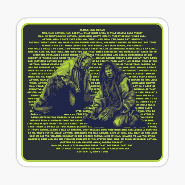 Item preview, Holy Grail Peasants Being Repressed Scene designed and sold by Unhinged Heather.