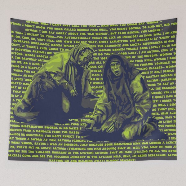 Item preview, Holy Grail Peasants Being Repressed Scene designed and sold by Unhinged Heather.