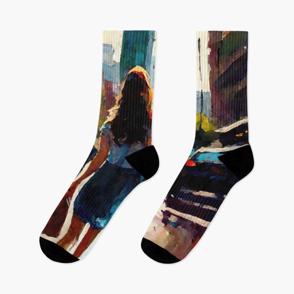 Item preview, BEAUTIFUL YOUNG WOMAN IN SEATTLE designed and sold by ArtbyRolleen.