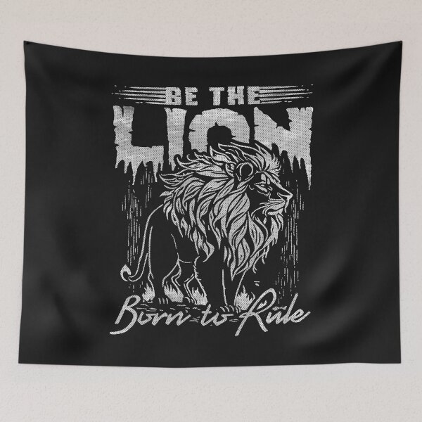 Item preview, Be The lion, born to rule designed and sold by VichallanStudio.