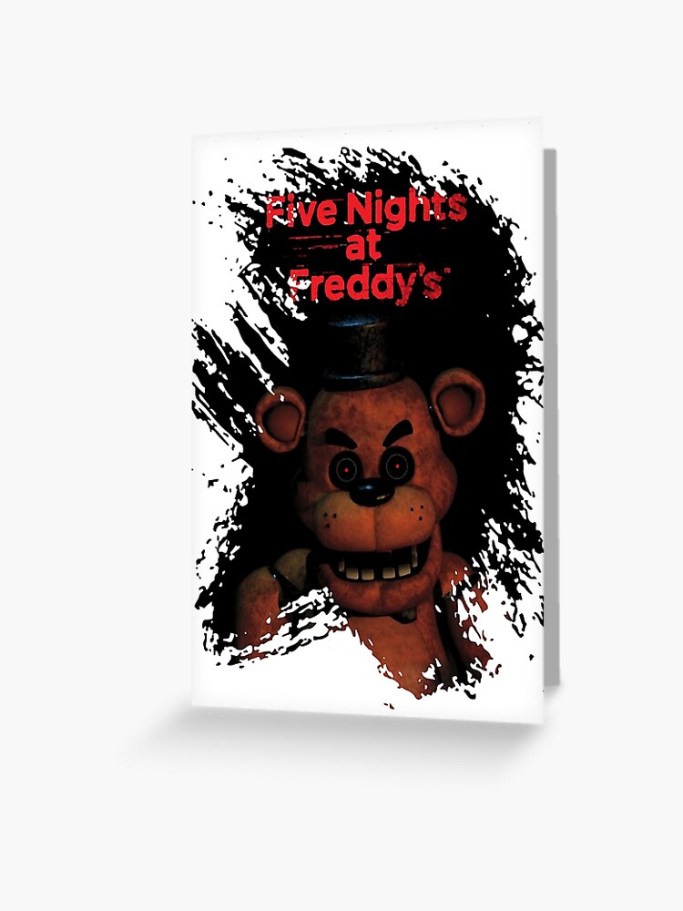 Funny Five Nights At Freddys Movie fnaf(2) Greeting Card for Sale